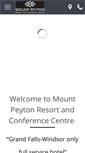 Mobile Screenshot of mountpeyton.com